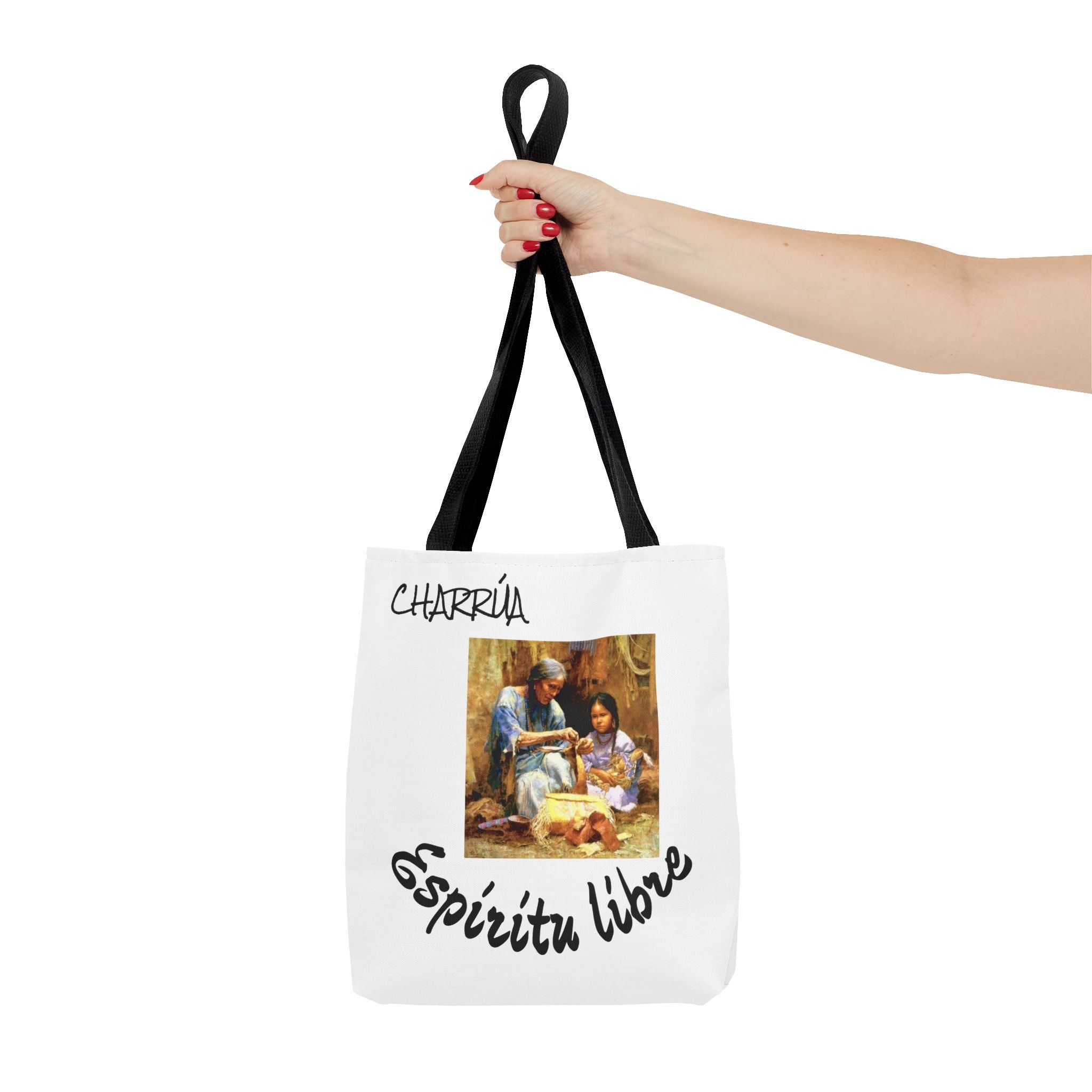 Colorful Spirit Tote Bag, Eco-Friendly Shopping Bag, Art-Inspired Gift, Travel Tote, Bohemian Style, Everyday Use