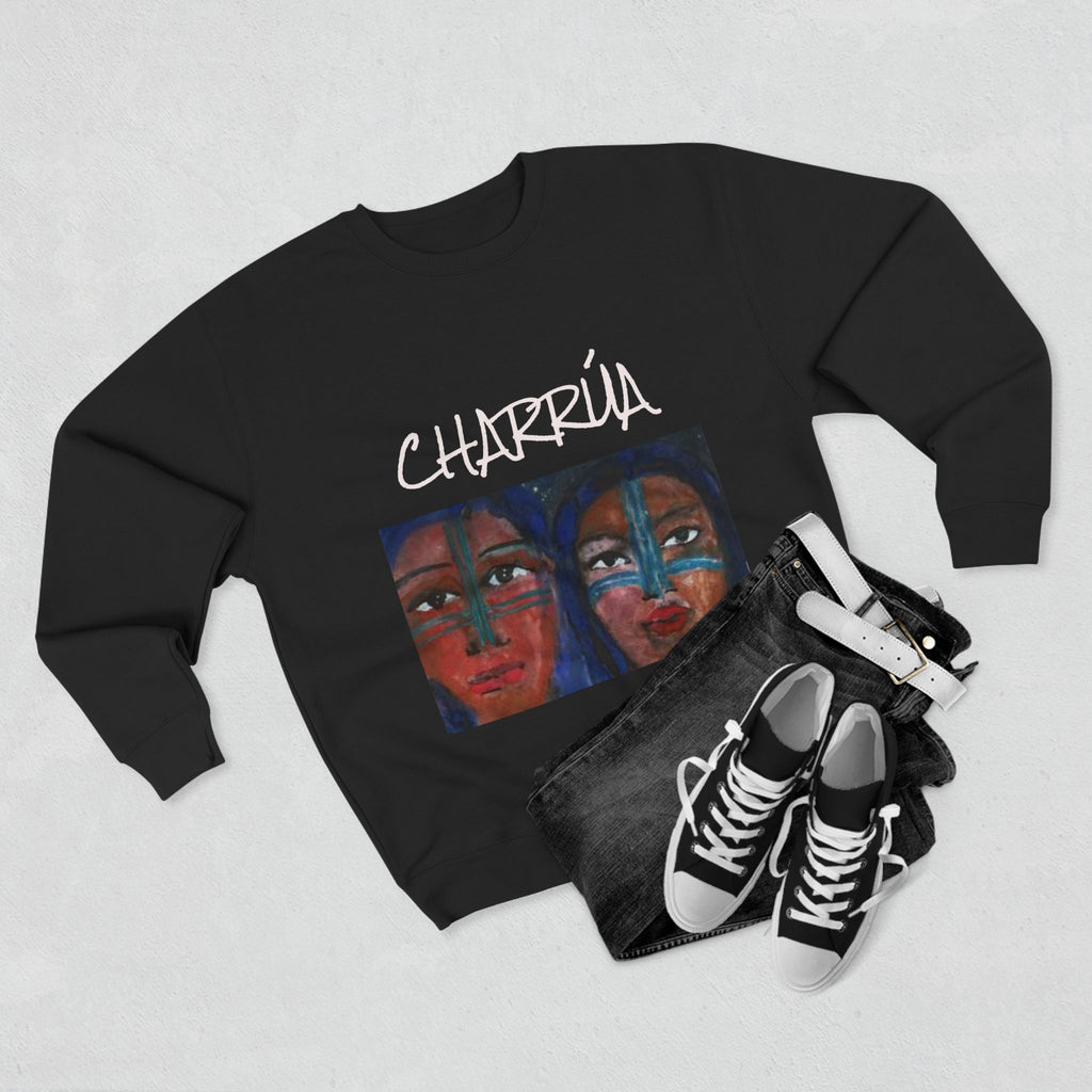 Vibrant Cultural Sweatshirt, Artistic Crewneck, Unique Gift, Cozy Layer, Spirit of Freedom, Perfect for Casual Outings, Eco-Friendly Fashion