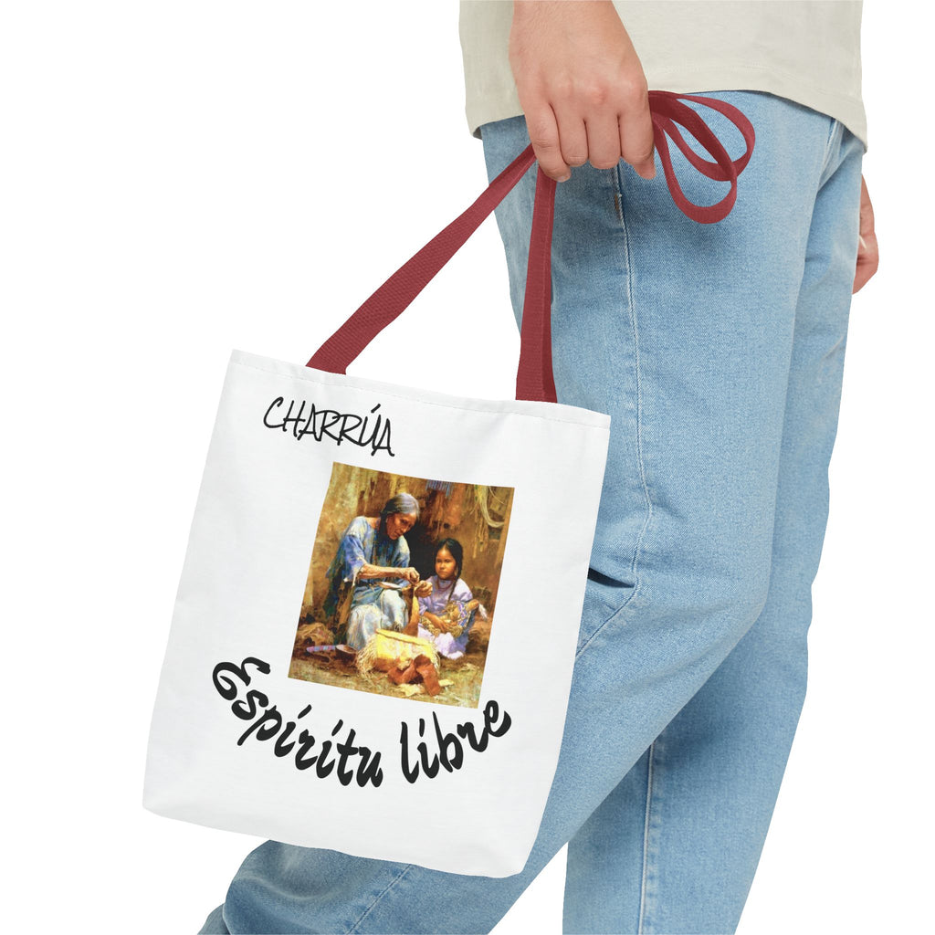 Colorful Spirit Tote Bag, Eco-Friendly Shopping Bag, Art-Inspired Gift, Travel Tote, Bohemian Style, Everyday Use