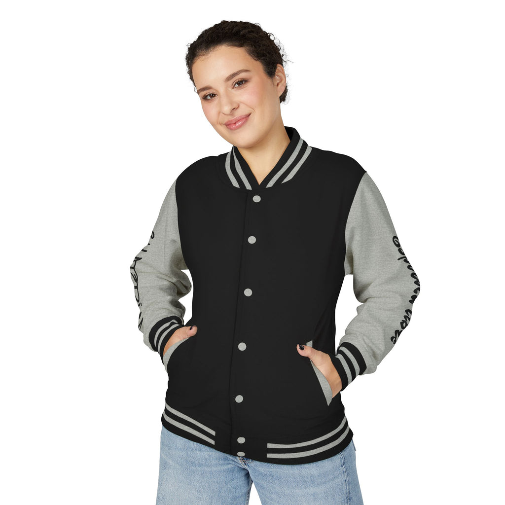La leyenda del Ceibo y el Churrinche. Unisex Heavyweight Letterman Jacket – Chill Vibe, Sportswear, Casual Outfit, Gift for Him/Her, Trendy Layering