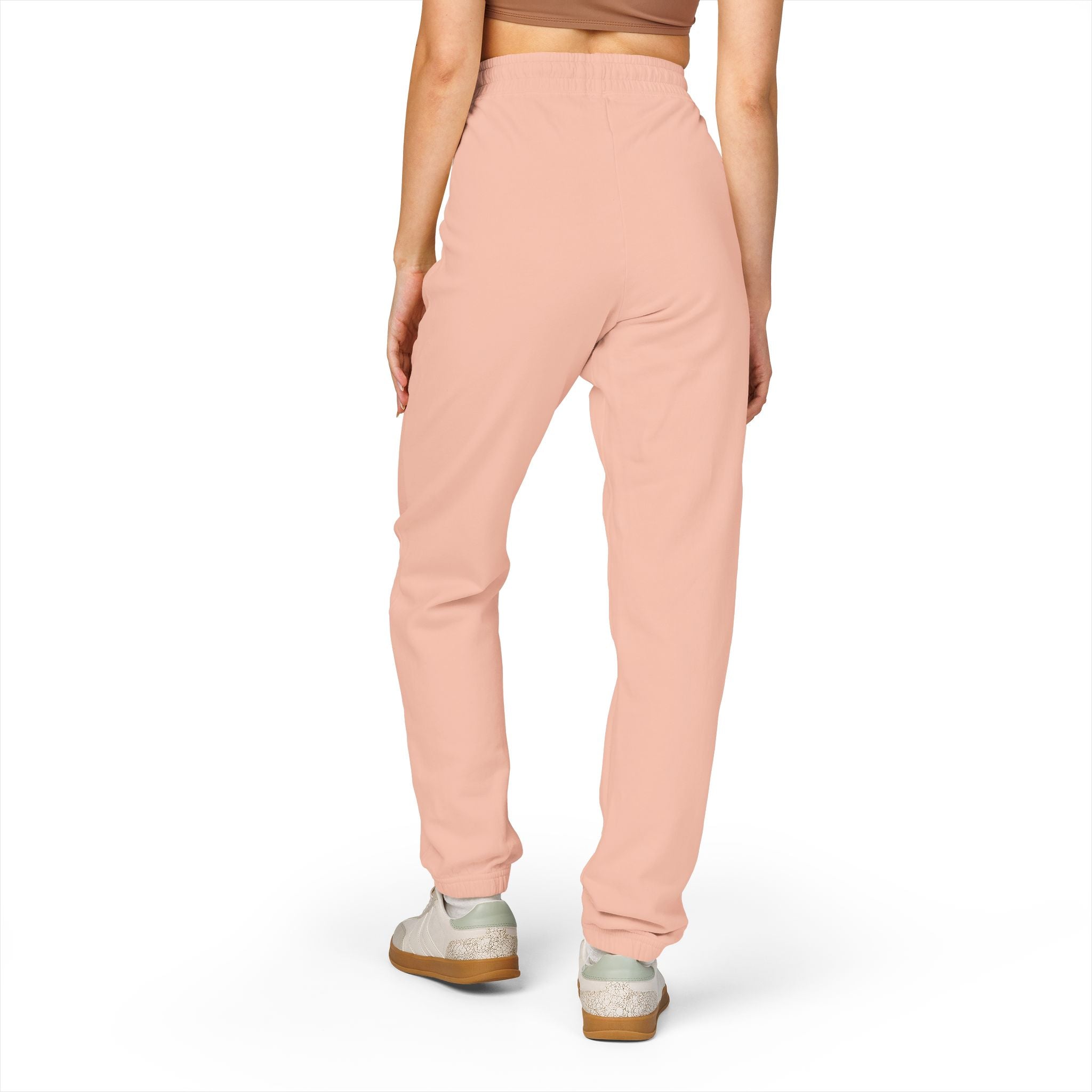 Cozy Garment-Dyed Fleece Sweatpants for Relaxation, Lounge Wear, Unisex Joggers, Casual Wear, Home Comfort