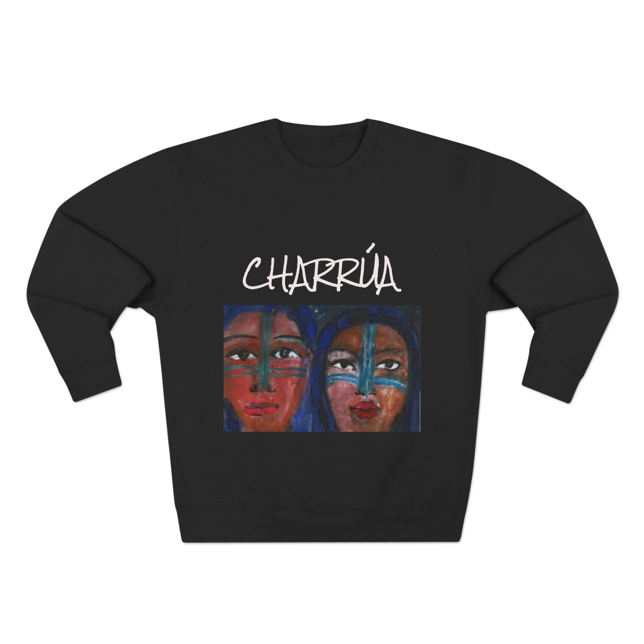 Vibrant Cultural Sweatshirt, Artistic Crewneck, Unique Gift, Cozy Layer, Spirit of Freedom, Perfect for Casual Outings, Eco-Friendly Fashion