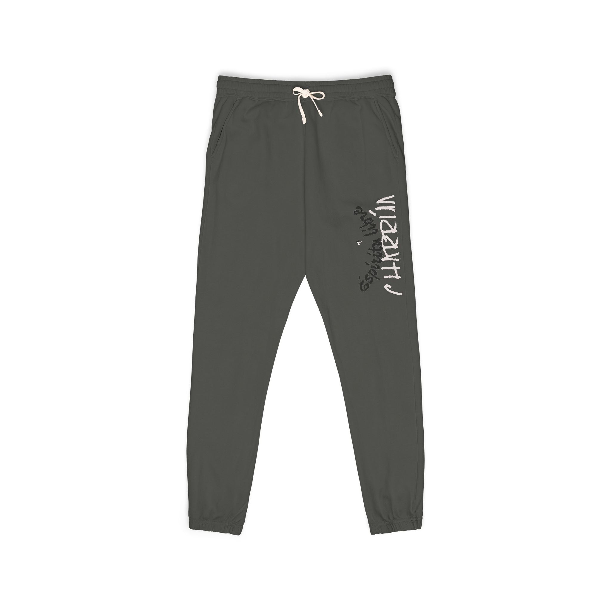 Cozy Garment-Dyed Fleece Sweatpants for Relaxation, Lounge Wear, Unisex Joggers, Casual Wear, Home Comfort