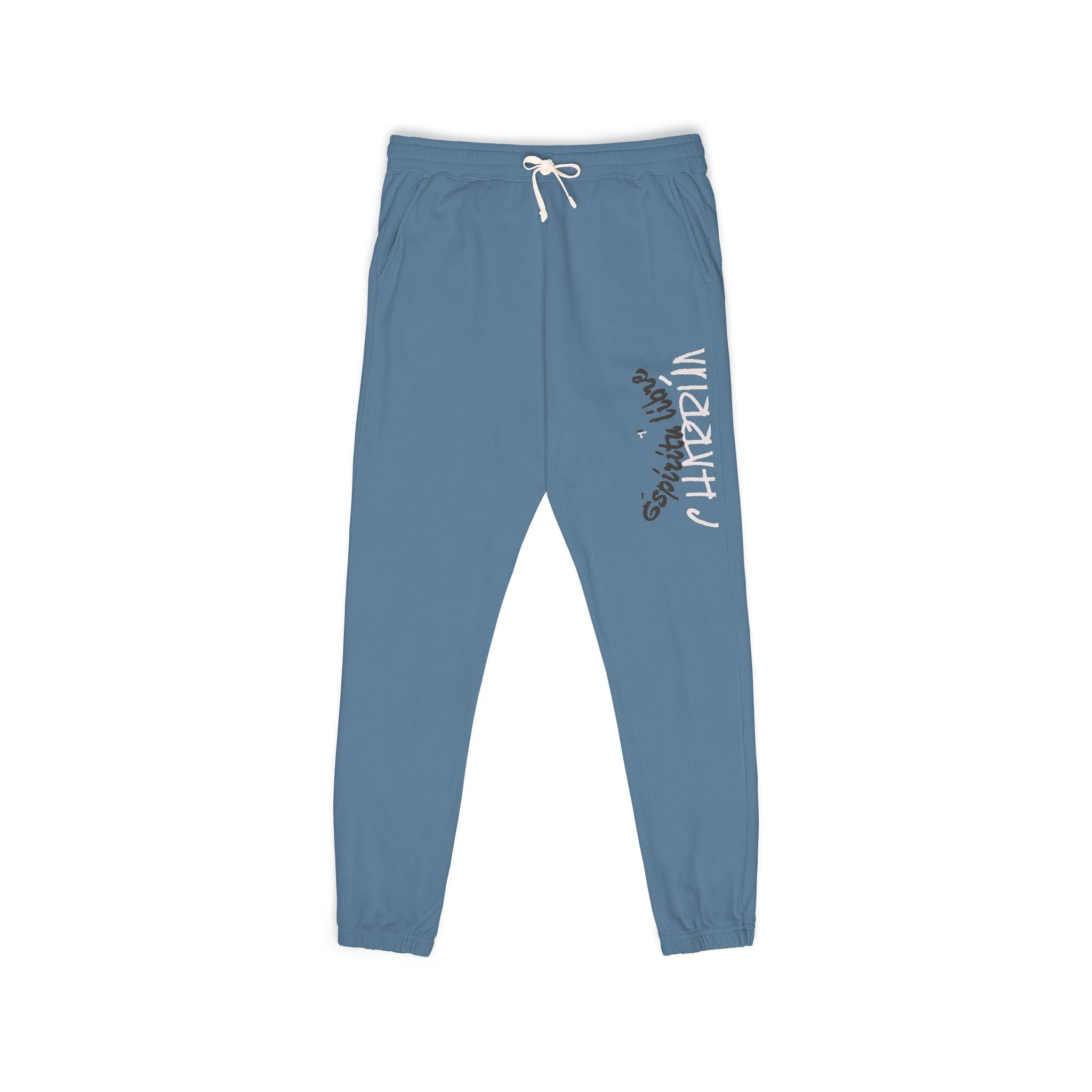 Cozy Garment-Dyed Fleece Sweatpants for Relaxation, Lounge Wear, Unisex Joggers, Casual Wear, Home Comfort