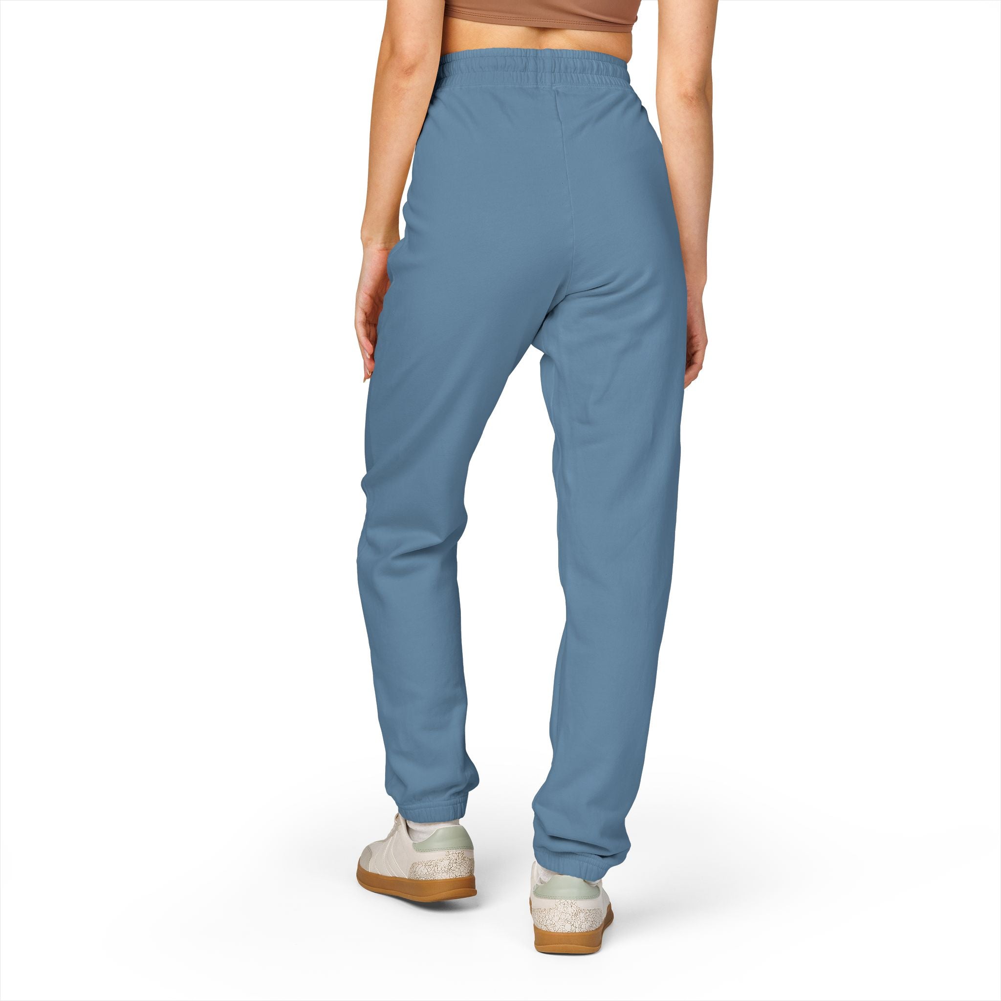 Cozy Garment-Dyed Fleece Sweatpants for Relaxation, Lounge Wear, Unisex Joggers, Casual Wear, Home Comfort