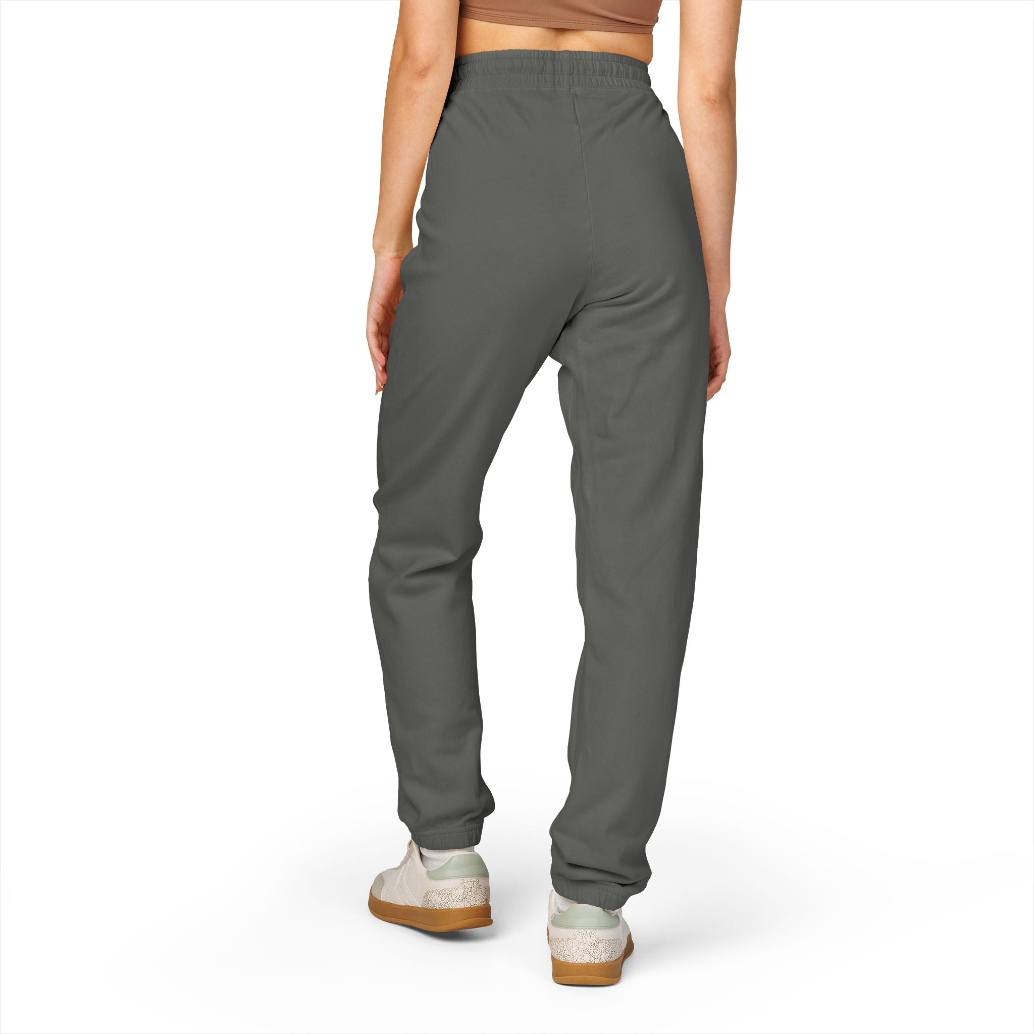 Cozy Garment-Dyed Fleece Sweatpants for Relaxation, Lounge Wear, Unisex Joggers, Casual Wear, Home Comfort
