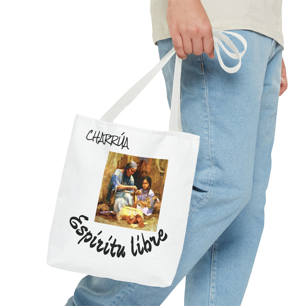 Colorful Spirit Tote Bag, Eco-Friendly Shopping Bag, Art-Inspired Gift, Travel Tote, Bohemian Style, Everyday Use
