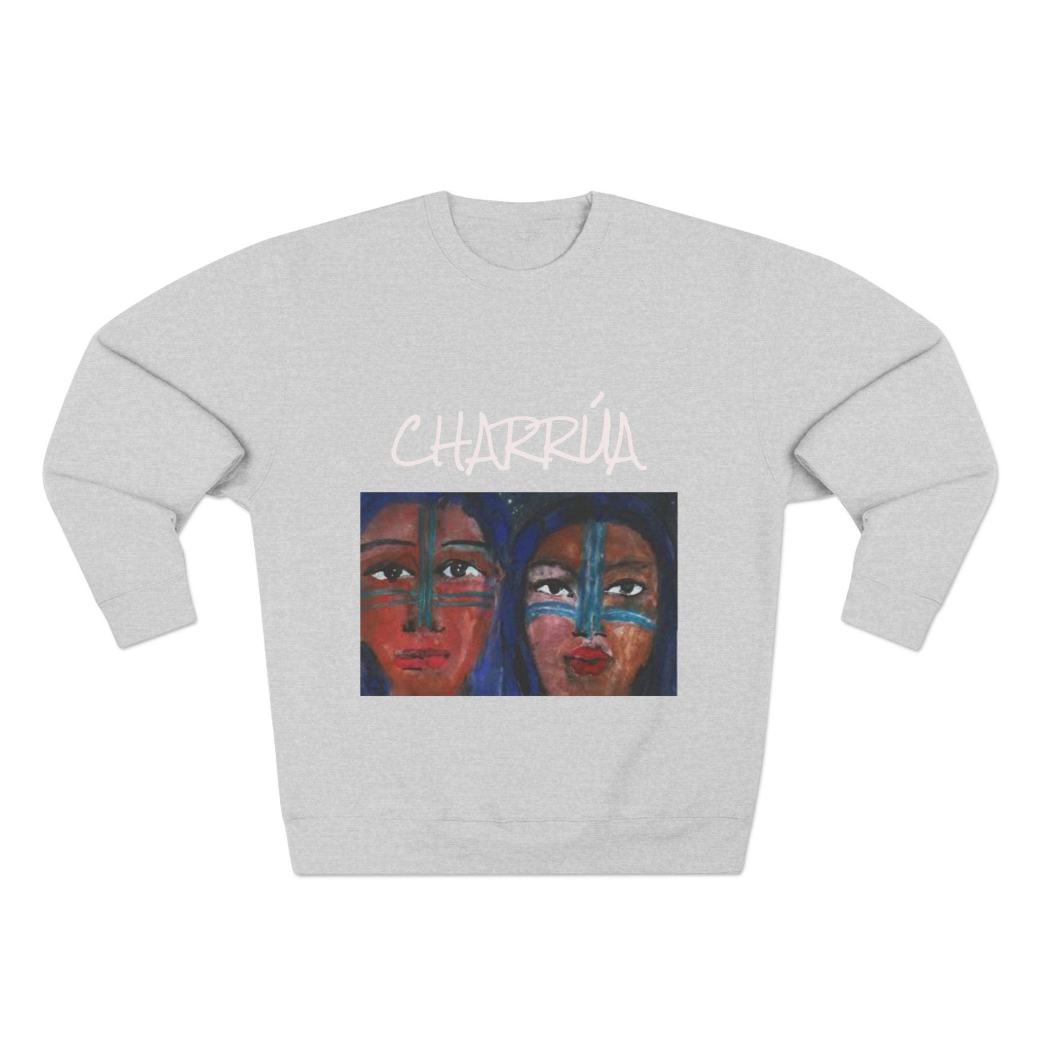 Vibrant Cultural Sweatshirt, Artistic Crewneck, Unique Gift, Cozy Layer, Spirit of Freedom, Perfect for Casual Outings, Eco-Friendly Fashion